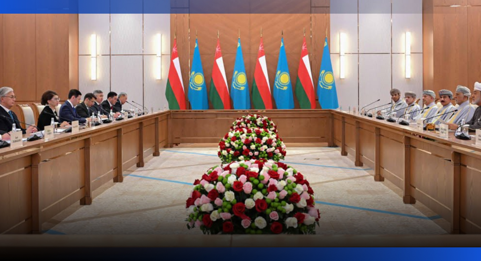 Image for Казахстан и Оман намерены расширить стратегическое партнерство  